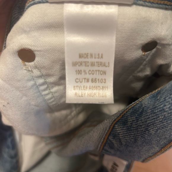 Agolde AG Riley High Rise Jeans - Picture 4 of 10